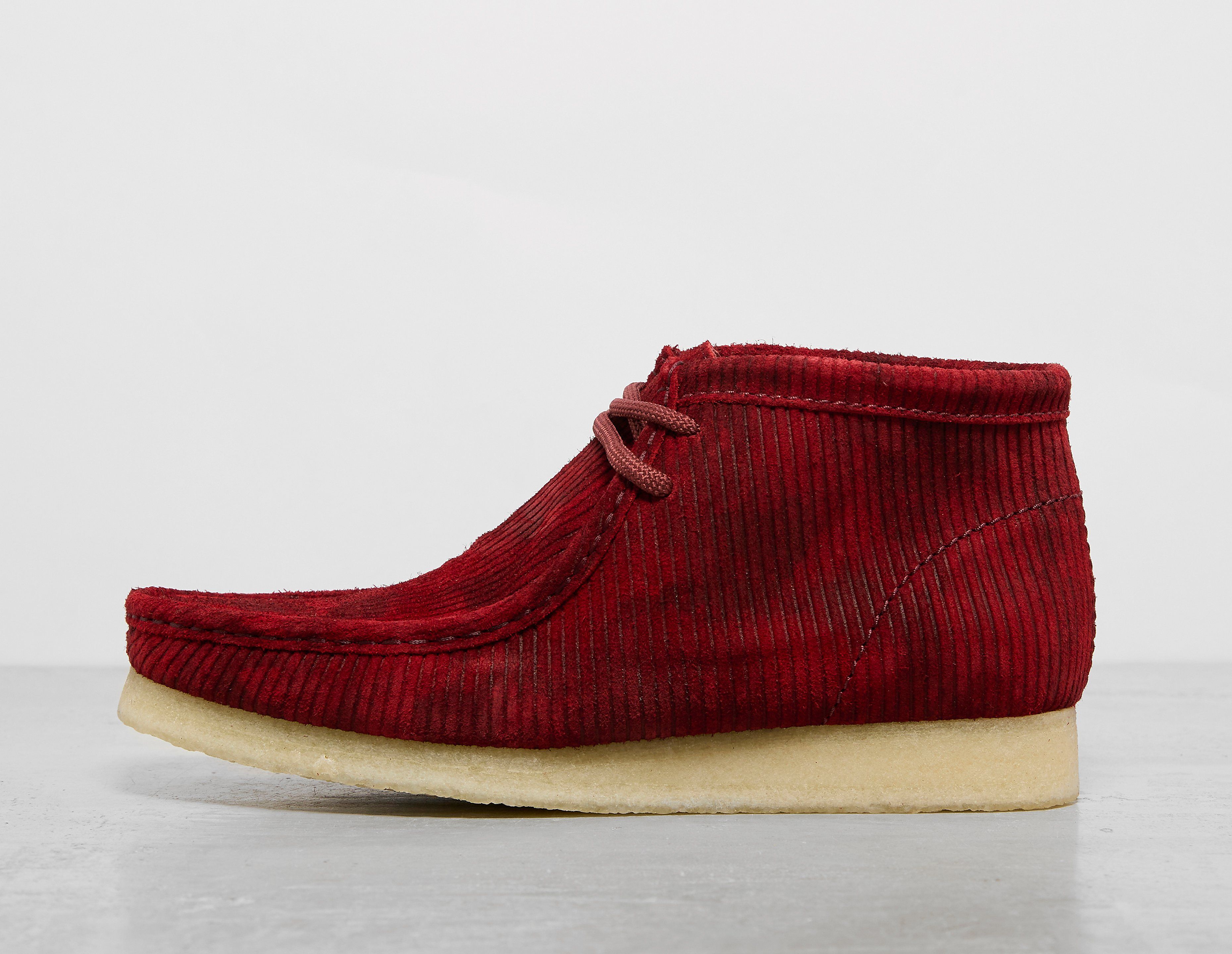 Clarks Originals Wallabee Boot - Red, Red 46  Red