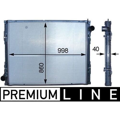 Kühler, Motorkühlung MAHLE CR 916 000P