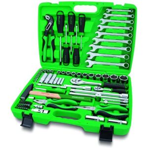 Werkzeugkasten TOPTUL 1/4 zoll 1/2 zoll 80 teilig Werkzeugkasten TOPTUL 1/4 zoll 1/2 zoll 80 teilig