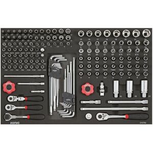 SONIC 215702 Steckschlüsselsatz - 157 Teile für 1/4" & 3/8" Antriebe SONIC 215702 Steckschlüsselsatz - 157 Teile für 1/4" & 3/8" Antriebe