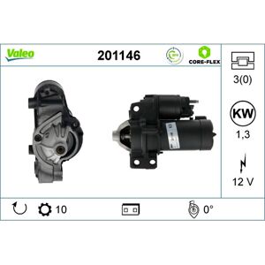Valeo Modell 201146 Starter - 12V, 1,3 kW, 10Z, CW - Starter Valeo Modell 201146 Starter - 12V, 1,3 kW, 10Z, CW - Starter