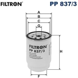 FILTRON PP 837/3 Kraftstofffilter - Schraubbefestigung FILTRON PP 837/3 Kraftstofffilter - Schraubbefestigung