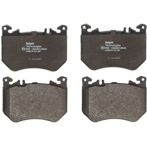 DELPHI LP3916 Bremsscheibenbeläge - Halbmetallisch, Verschleißanzeige, Brembo DELPHI LP3916 Bremsscheibenbeläge - Halbmetallisch, Verschleißanzeige, Brembo