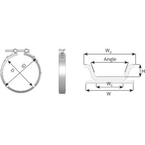 DINEX DIN88861 Auspuffsystemteile DINEX DIN88861 Auspuffsystemteile