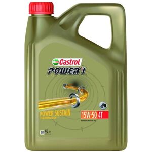 Motoröl CASTROL 15F589 Power 1 15W50 4L Motoröl CASTROL 15F589 Power 1 15W50 4L