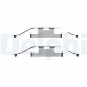 DELPHI LX0596 Reparatursatz - Bremsbeläge DELPHI LX0596 Reparatursatz - Bremsbeläge