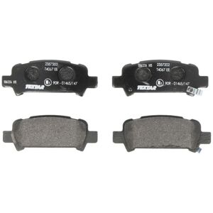 Bremsbelagsatz TEXTAR 2357202, Hinten Bremsbelagsatz TEXTAR 2357202, Hinten