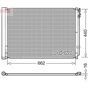 DENSO DCN05032 Kondensator - 622x459.7x16 R134a - Klimaanlage DENSO DCN05032 Kondensator - 622x459.7x16 R134a - Klimaanlage