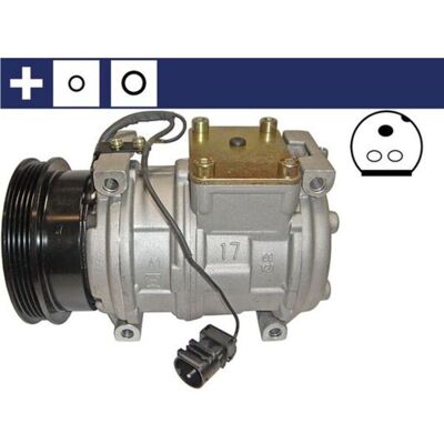 BEHR MAHLE Kompressor - 10PA17C - mit Dichtung - R134a BEHR MAHLE Kompressor - 10PA17C - mit Dichtung - R134a