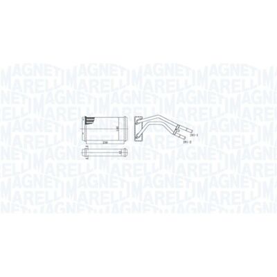 Magneti Marelli Modell 350218477000 Innenraumheizung - Heater/Interior Heater Radiator Magneti Marelli Modell 350218477000 Innenraumheizung - Heater/Interior Heater Radiator