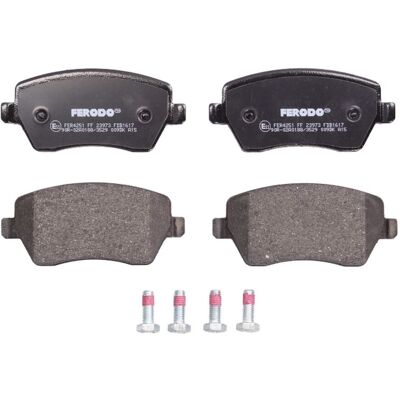 Bremsbelagsatz FERODO FDB1617, Vorne Bremsbelagsatz FERODO FDB1617, Vorne