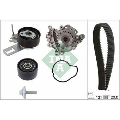 INA 530 0760 30 Zahnriemen Kit + Wasserpumpe - Zahnriemen Kit INA 530 0760 30 Zahnriemen Kit + Wasserpumpe - Zahnriemen Kit