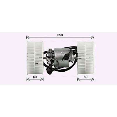 AVACooling MS8768 Kühlventilator - Elektrisches Auto Lüfter AVACooling MS8768 Kühlventilator - Elektrisches Auto Lüfter