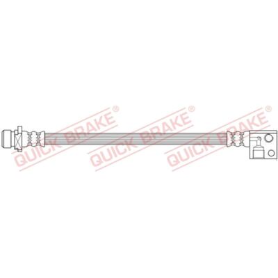 Quick Brake M10x1 Bremsschlauch Links - Bremsschlauch Quick Brake M10x1 Bremsschlauch Links - Bremsschlauch