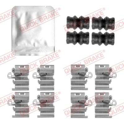 QUICK BRAKE 109-0168 - Bremsensatz QUICK BRAKE 109-0168 - Bremsensatz
