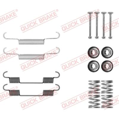 QUICK BRAKE Nissan Murano Zubehörset - Handbremsschuhe QUICK BRAKE Nissan Murano Zubehörset - Handbremsschuhe