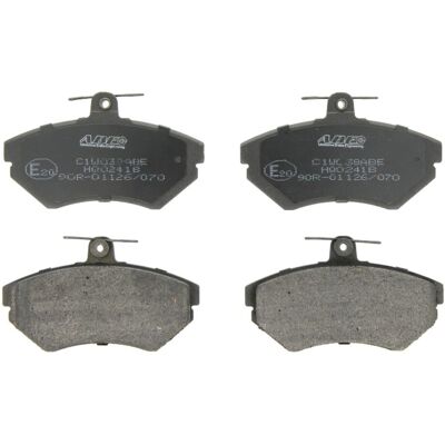 KRAFT VW Bremsbeläge Satz - Vorder, 16mm Scheibe, ABS geeignet KRAFT VW Bremsbeläge Satz - Vorder, 16mm Scheibe, ABS geeignet