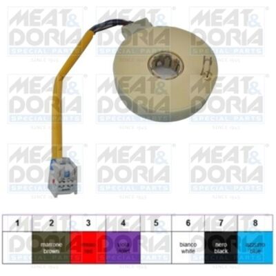 MEAT & DORIA Sensor Winkel für Opel Corsa Meriva Fiat Punto 500 ABARTH - Lenkwinkelsensor MEAT & DORIA Sensor Winkel für Opel Corsa Meriva Fiat Punto 500 ABARTH - Lenkwinkelsensor
