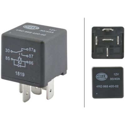 Multifunktionsrelais HELLA 4RD 965 400-027 Multifunktionsrelais HELLA 4RD 965 400-027