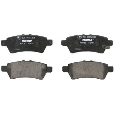 Bremsbelagsatz TEXTAR 2424001, Hinten Bremsbelagsatz TEXTAR 2424001, Hinten