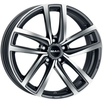 Alufelge 18 zoll MAK Dresden 5x112 8J ET30, Farbe Gunmettal Alufelge 18 zoll MAK Dresden 5x112 8J ET30, Farbe Gunmettal