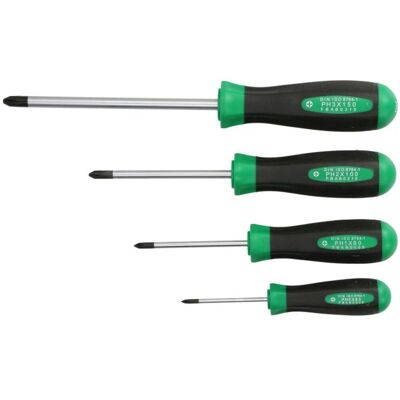 TOPTUL GAAE0401 Schraubendrehersatz - Kunststoff PH0, PH1, PH2, PH3 TOPTUL GAAE0401 Schraubendrehersatz - Kunststoff PH0, PH1, PH2, PH3