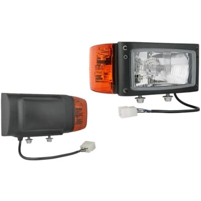 WESEM REPR1.24205.02 Scheinwerfer - Scheinwerfer, Orange, Links WESEM REPR1.24205.02 Scheinwerfer - Scheinwerfer, Orange, Links