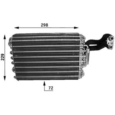 MAHLE Verdampfer - AE 31 000S - für Fahrzeuge mit Lenkung links/rechts MAHLE Verdampfer - AE 31 000S - für Fahrzeuge mit Lenkung links/rechts