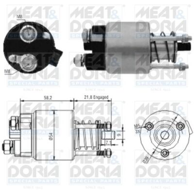 MEAT & DORIA 46102 Anlasser/Relais - Starter Motor/Relay MEAT & DORIA 46102 Anlasser/Relais - Starter Motor/Relay