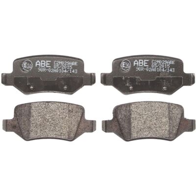 ABE C2M029ABE Hintere Bremsbeläge ABE C2M029ABE Hintere Bremsbeläge