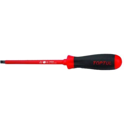 TOPTUL 6,5 mm Isolierte Schlitzschraubendreher - Schraubenzieher TOPTUL 6,5 mm Isolierte Schlitzschraubendreher - Schraubenzieher
