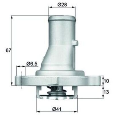 Thermostat, Kühlmittel MAHLE TI 68 87D Thermostat, Kühlmittel MAHLE TI 68 87D