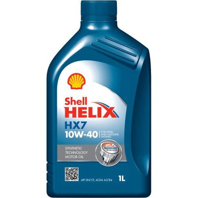 Shell Helix HX7 10W40 Motoröl - Motorenschutz Shell Helix HX7 10W40 Motoröl - Motorenschutz