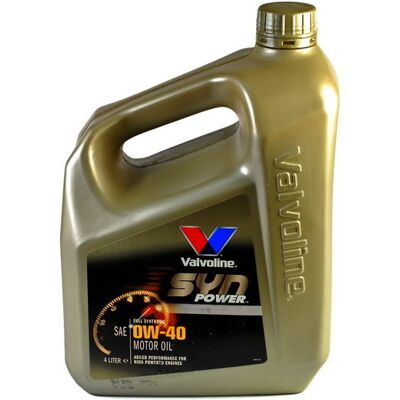 Valvoline Valvoline Synpower 0W-40 Motoröl - Motoröl Valvoline Valvoline Synpower 0W-40 Motoröl - Motoröl