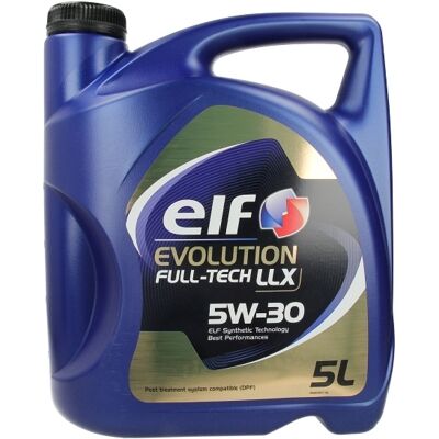 Elf Evolution Fulltech LLX 5W30 Motoröl - Für VW, Sport, Stadt - Motoröl Elf Evolution Fulltech LLX 5W30 Motoröl - Für VW, Sport, Stadt - Motoröl