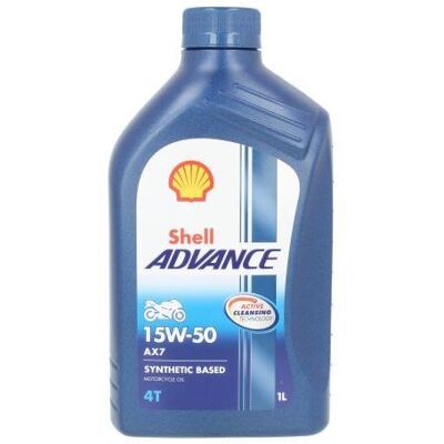 Shell AX7 4T 15W50 Motoröl Shell AX7 4T 15W50 Motoröl