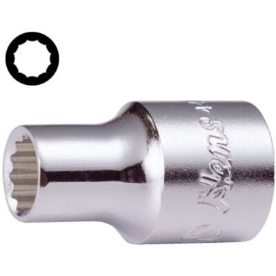 HANS 4402M/27 12-Kant Steckschlüssel 1/2 Zoll 27 mm Kurz HANS 4402M/27 12-Kant Steckschlüssel 1/2 Zoll 27 mm Kurz
