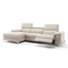 sofanella Stoff Ecksofa VENOSA mit Funktion 253x79x101cm Beige