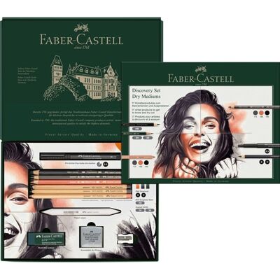 Faber-Castell Discovery Set trockene Künstlerprodukte Faber-Castell Discovery Set trockene Künstlerprodukte