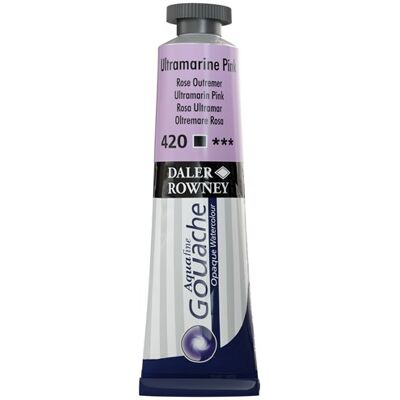 Daler-Rowney Aquafine Gouache 15ml Ultramarine Pink Daler-Rowney Aquafine Gouache 15ml Ultramarine Pink