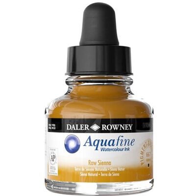 Daler-Rowney Aquafine 295 ml Ink Raw Sienna Daler-Rowney Aquafine 295 ml Ink Raw Sienna