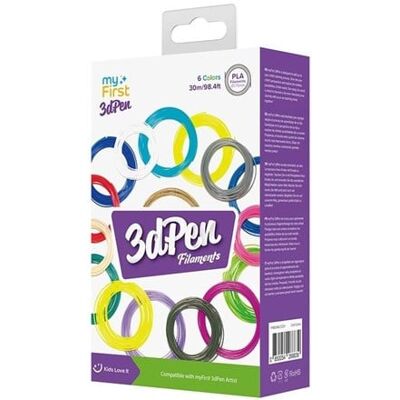 MyFirst 3D Pen Künstlerfilamente Kalte Farben - 3D Filament Mehrfarben MyFirst 3D Pen Künstlerfilamente Kalte Farben - 3D Filament Mehrfarben