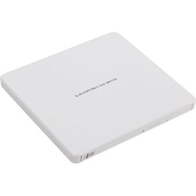 Hitachi - LG GP60NW60 Slim Portable DVD-Writer - DVD-RW Brenner - USB 20 - Wei Hitachi - LG GP60NW60 Slim Portable DVD-Writer - DVD-RW Brenner - USB 20 - Wei