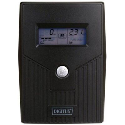 Digitus USV Line-Interactive LCD Basic - 600VA, 360W, 2x Schuko Digitus USV Line-Interactive LCD Basic - 600VA, 360W, 2x Schuko