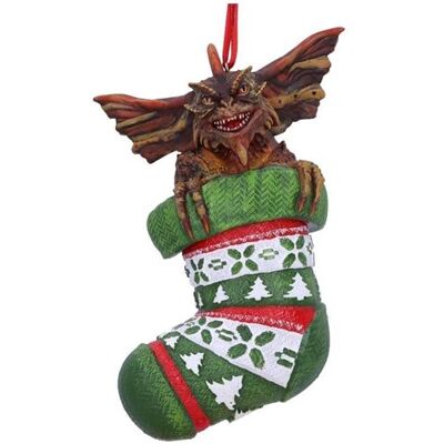 Nemesis Now - Gremlins Mohawk in Stocking - Figur Nemesis Now - Gremlins Mohawk in Stocking - Figur