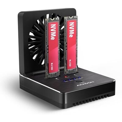 AXAGON ADSA-M2C22 storage drive docking station AXAGON ADSA-M2C22 storage drive docking station
