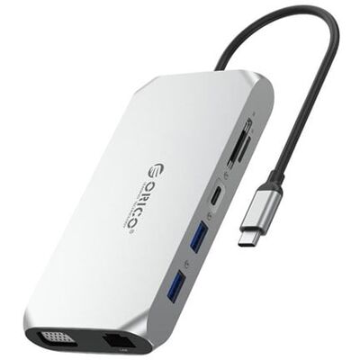 ORICO XCR 12in1 USB-C Docking Station USB-Hubs - USB 3.1 - 12 - Weiß ORICO XCR 12in1 USB-C Docking Station USB-Hubs - USB 3.1 - 12 - Weiß
