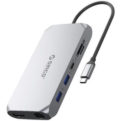 ORICO XCR 12in1 USB-C Docking Station USB-Hubs - USB 3.1 - 12 - Grau ORICO XCR 12in1 USB-C Docking Station USB-Hubs - USB 3.1 - 12 - Grau