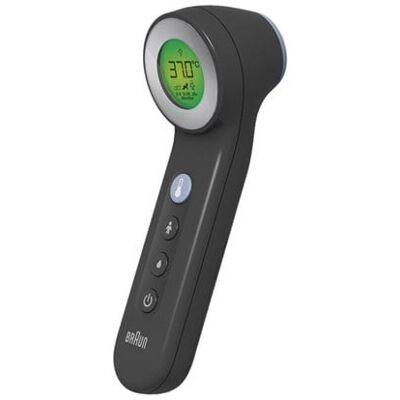 Braun Thermometer BNT400BWE - thermometer - black Braun Thermometer BNT400BWE - thermometer - black
