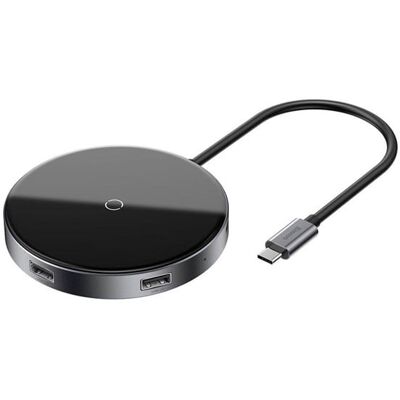 Baseus Drahtlos & USB-C Hub - 4K HDMI, Schnelles Laden Baseus Drahtlos & USB-C Hub - 4K HDMI, Schnelles Laden